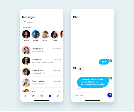 Application Interface Feature Screen 3